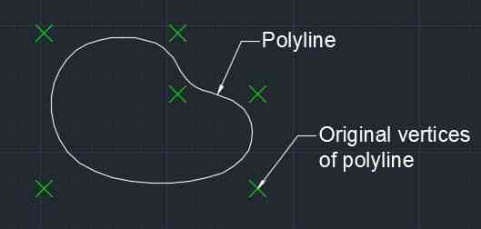 autocad polyline arc